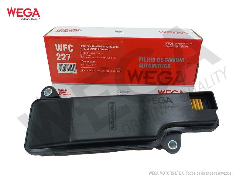 Filtro Cambio Automatico Honda Civic Touring 1.5 2017/ Wega Wfc227