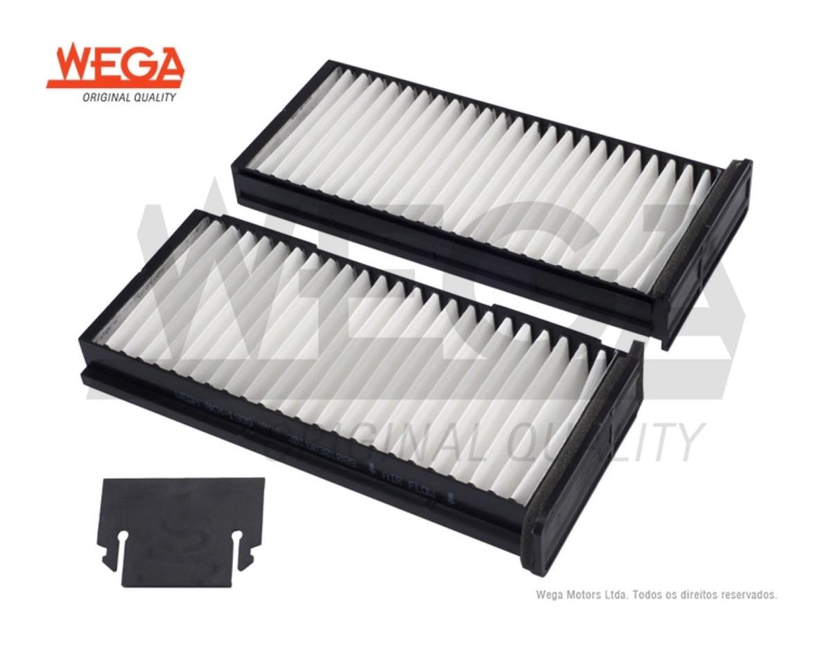 Filtro De Ar Condicionado L200 Pajero 10 Triton Dakar 09 Tds Wega Akx1999