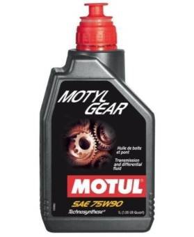 Oleo Transmissao 75W90 Motygear Technosynthese Gl-5 1 Litro Motul Mtsw016