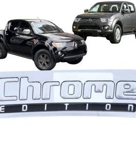 Emblema L200 07/ Chrome Edition Mitsubishi Ca511543