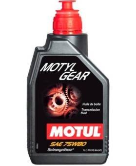 Oleo Transmissao 75W80 Motygear Technosynthese Gl-5 Gl-4 1 Litro Motul Mt573