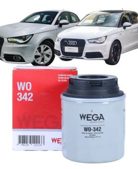 Filtro De Óleo Audi A1 Wega Wo342