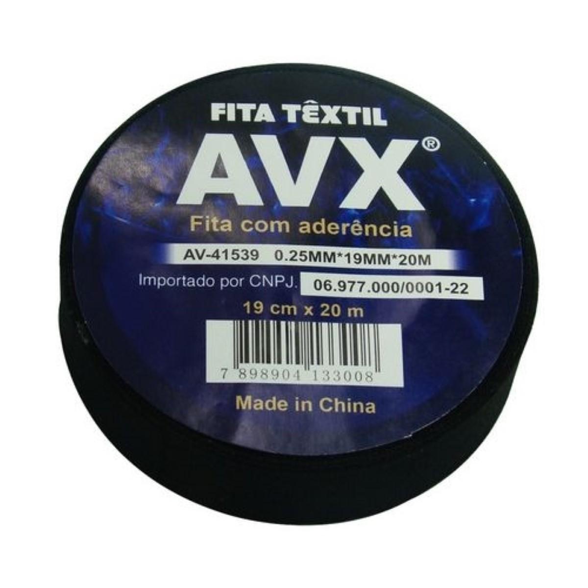 Fita Anti Chama 20M Preta Avionix 41539