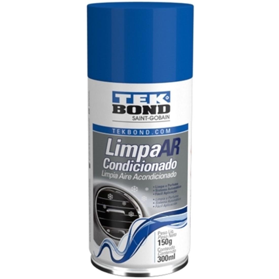 Limpa Ar Condicionado Carro Novo 300Ml Tekbond 21551000510