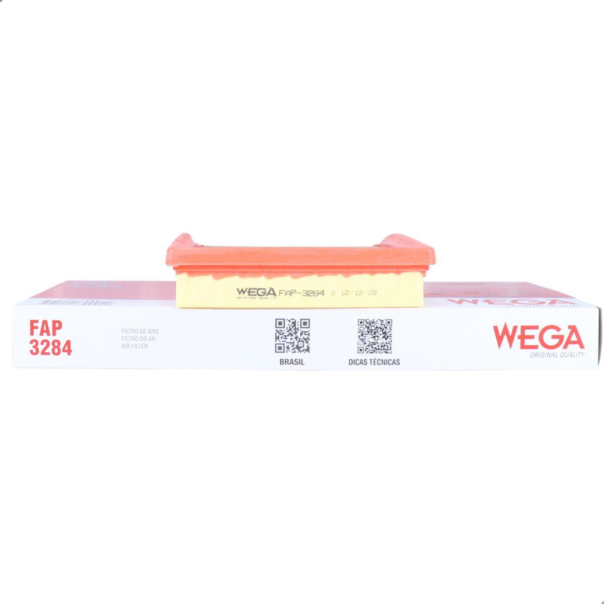 Filtro De Ar Jeep Wrangler 4.0 V6 1997/2001 Wega Fap3284