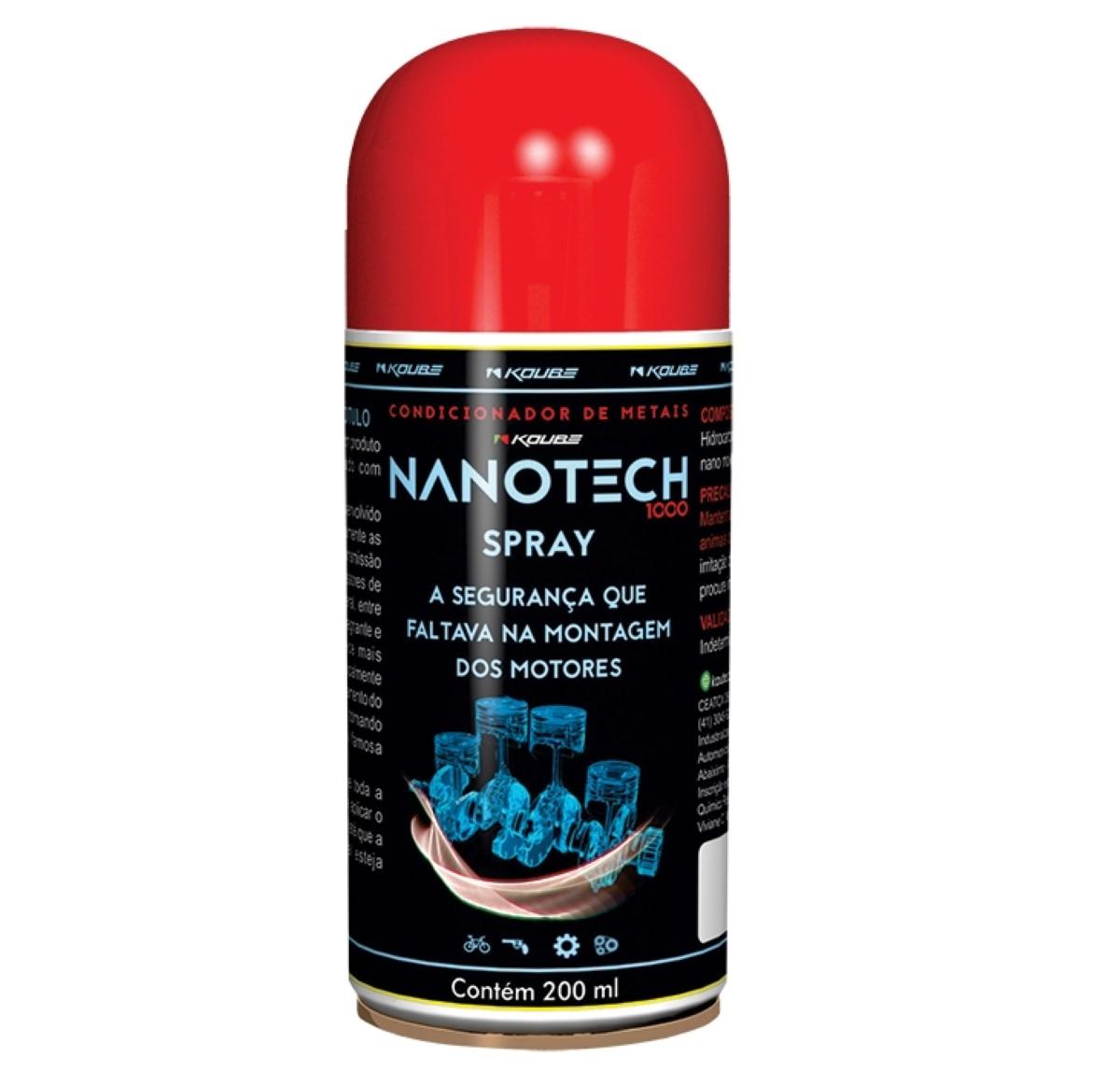 Condicionador Metais Nanotech 1000 Spray 200Ml Koube 30004