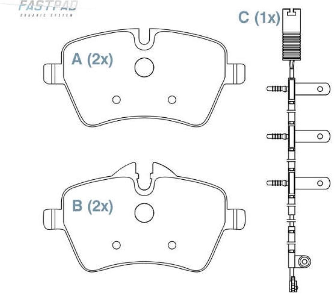 Pastilha Freio Diant Ceram Mini Cooper S /2013 Willtec Fp867