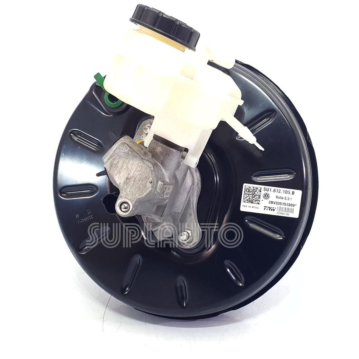 Servo Freio Completo Gol G5 G6 C/Cilindro Vw 5U1612105B