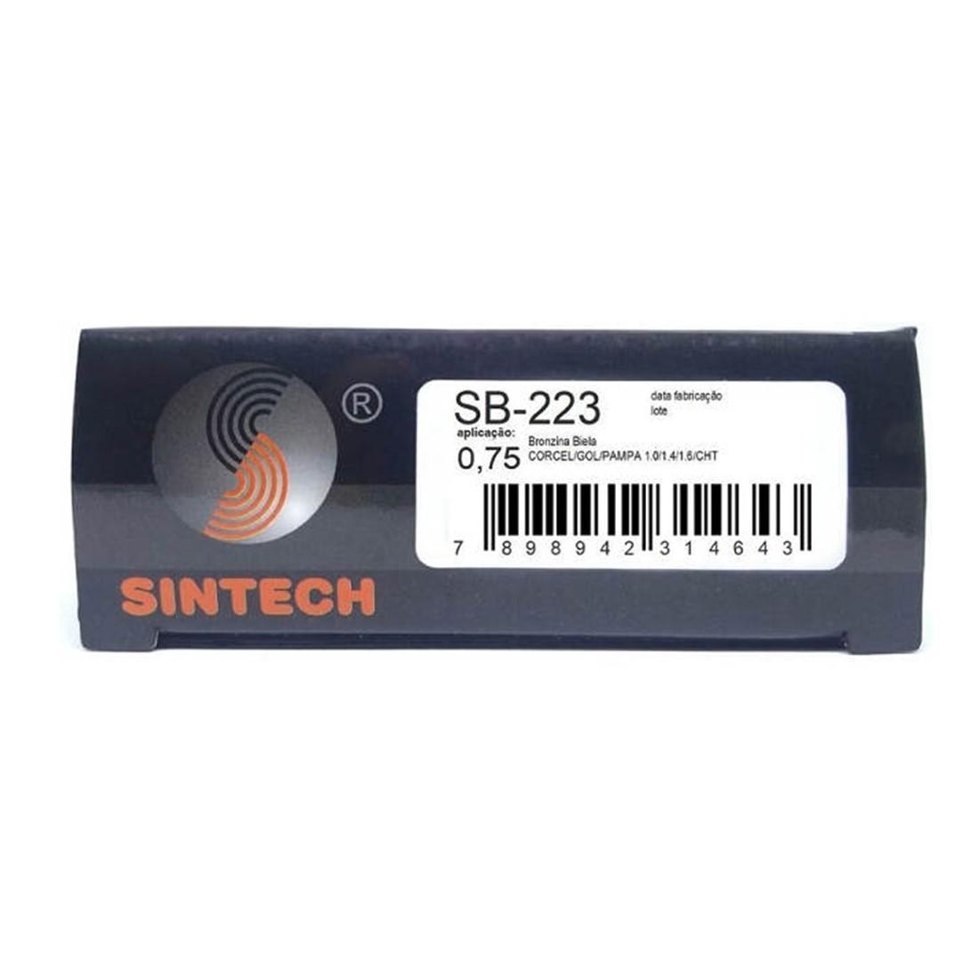 Bronzina Biela Belina Corcel Vw Gol Parati Sintech Sb223/75