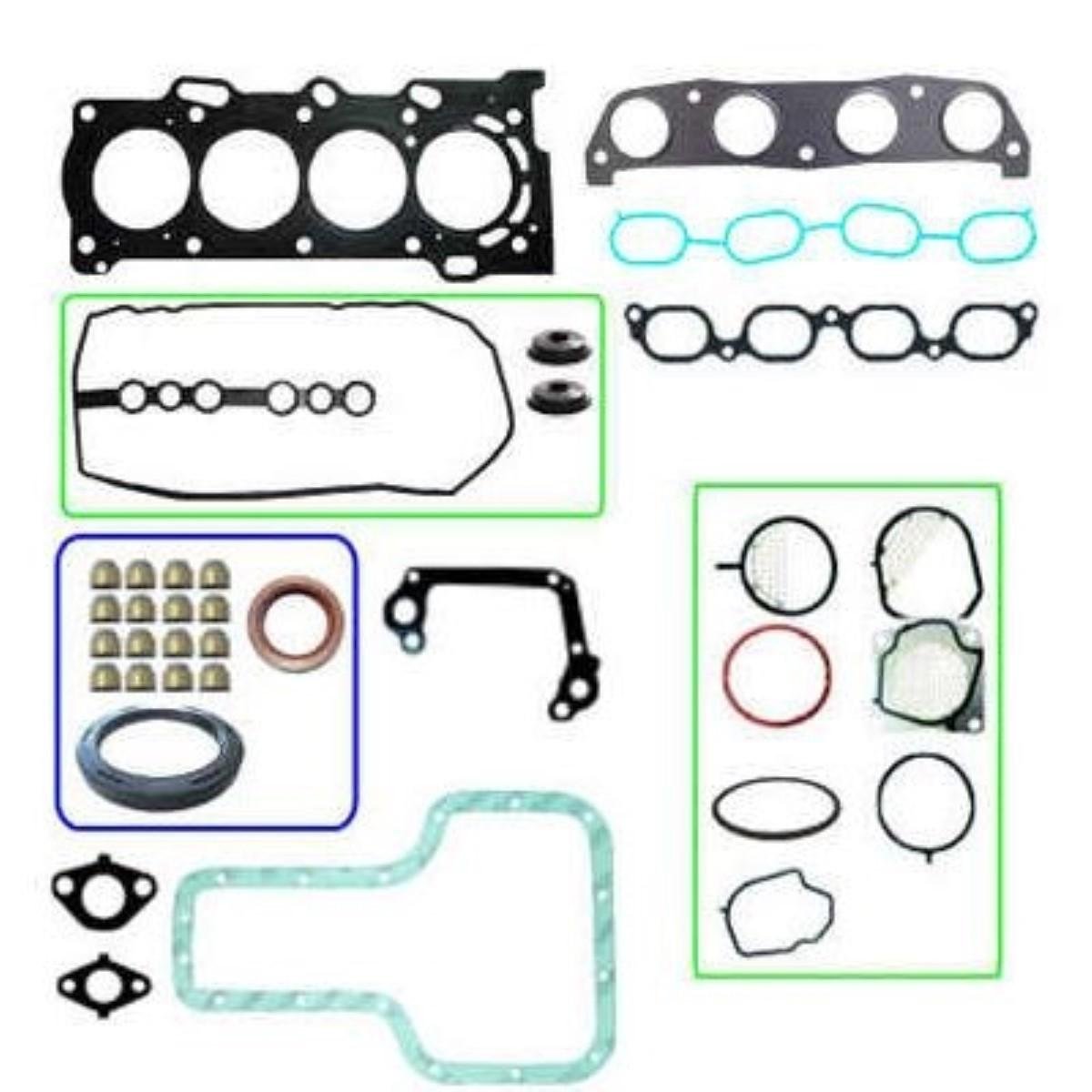 Junta Do Motor Corolla Rav4 1.4 1.6 1.8 8V 2002 Bastos 1510146Pkr