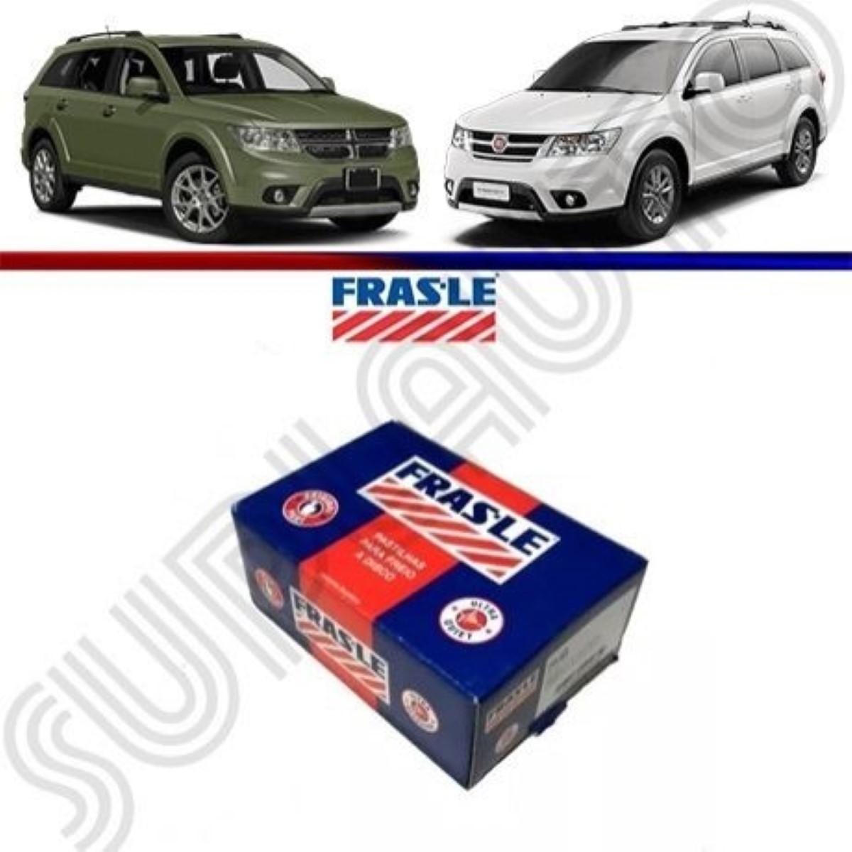 Pastilha De Freio Tras Journey Freemont 2013/ Frasle Pd1410