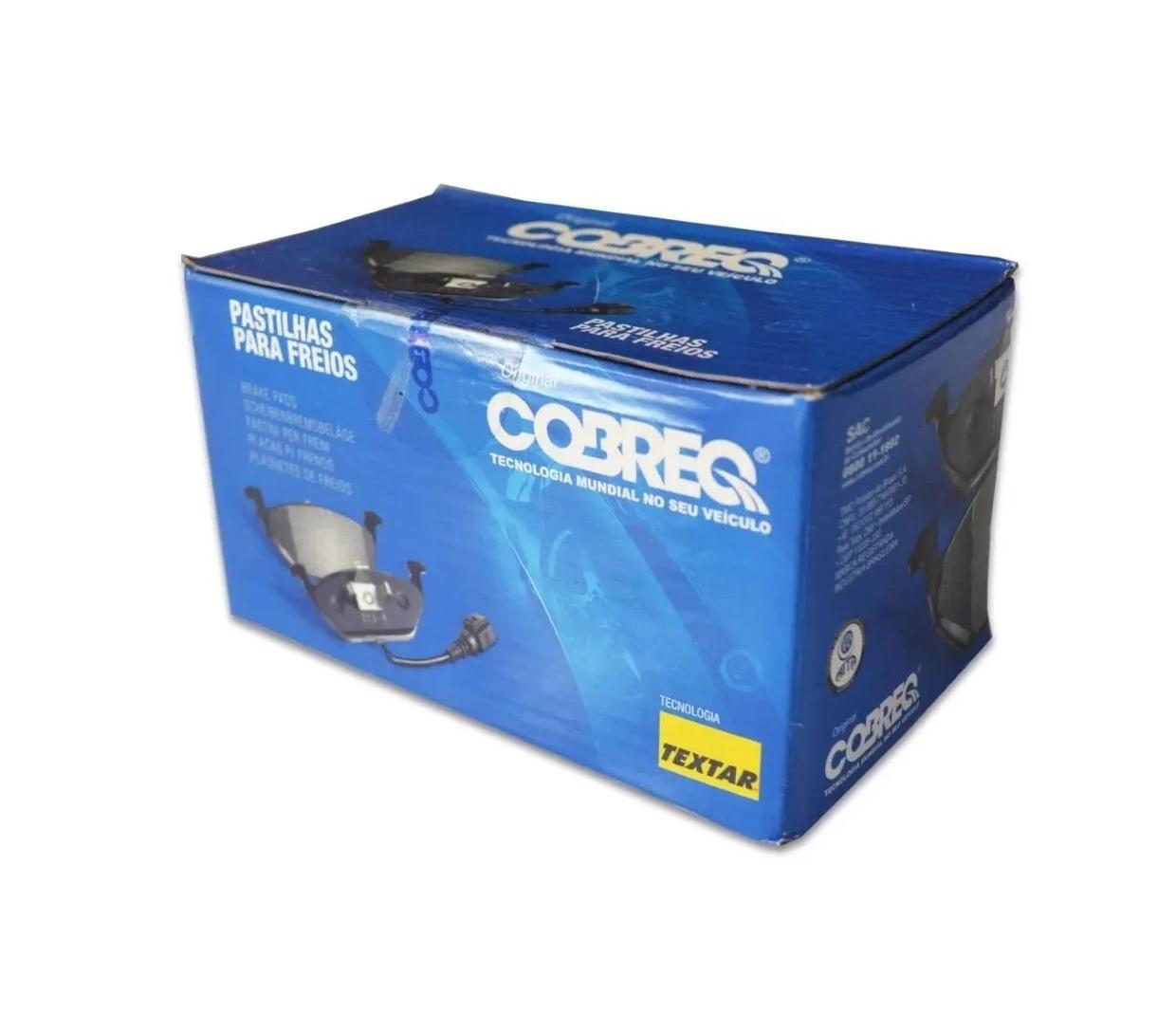 Pastilha Freio D Elantra Hb20 I30 Santa Fe Veloster Cerato Cobreq N1272