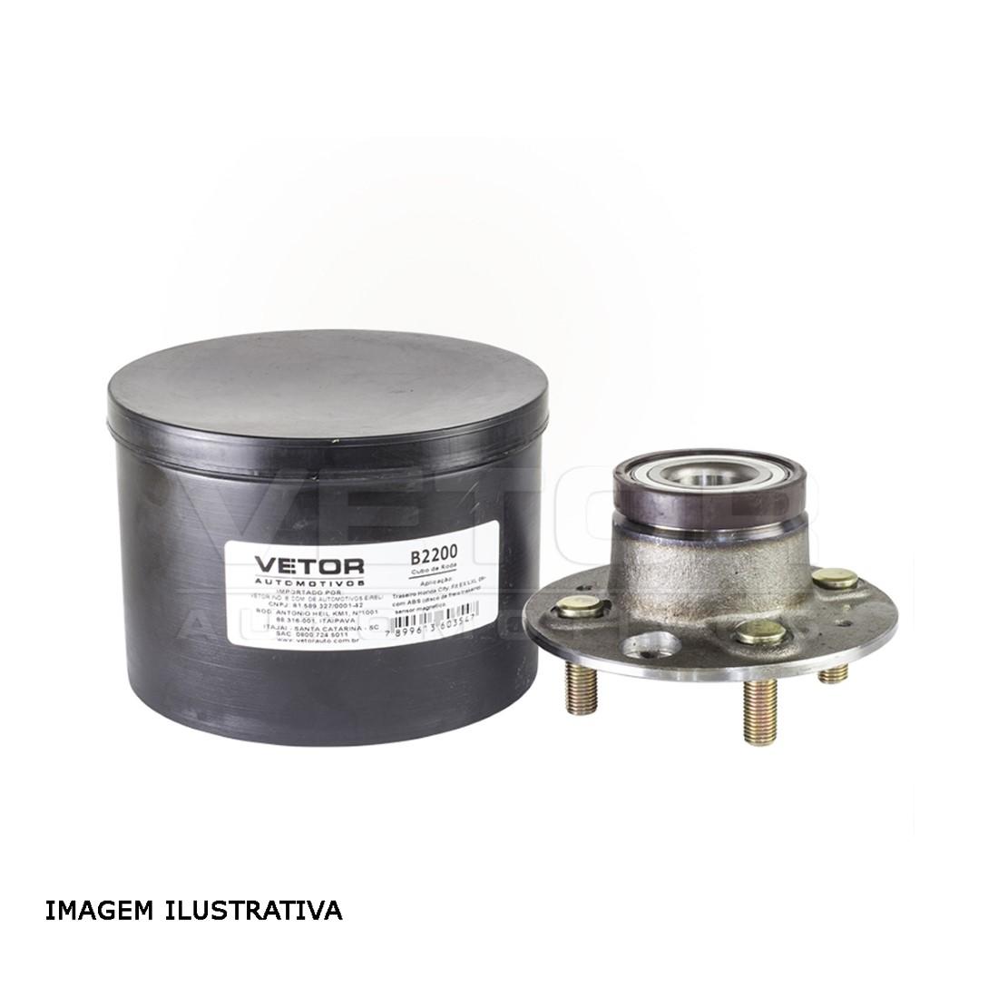 Cubo Roda Traseiro Honda City Fit 2010/2022 Vetor B2200