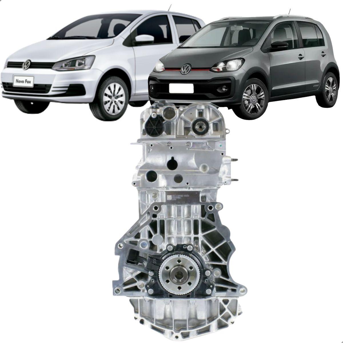 Motor Parcial 3 Cilindros Fox Gol Up 1.0 Mpi Vw 04C100031F