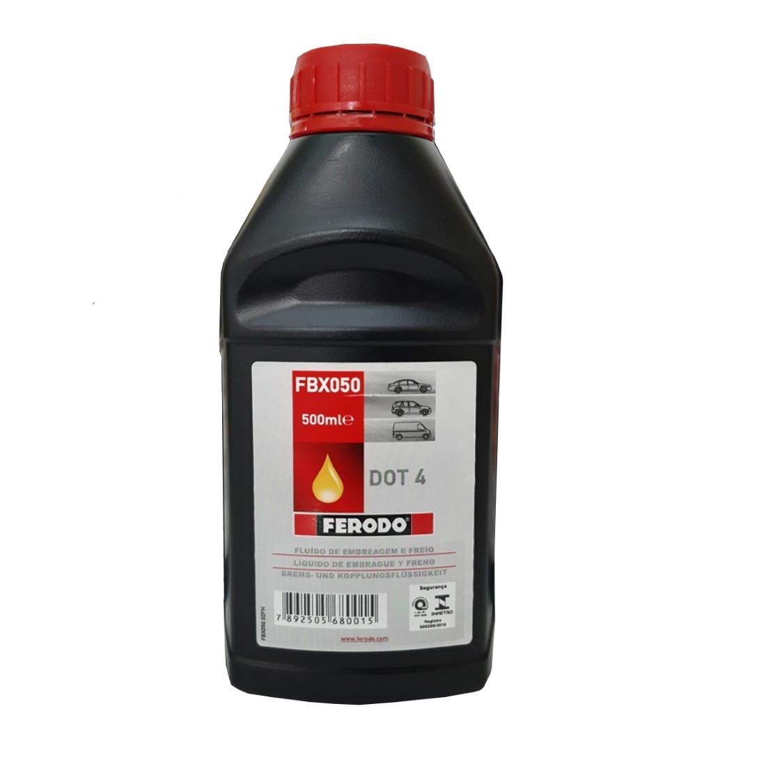 Oleo Freio Ferodo Dot 4 500Ml Ferodo Dot 4