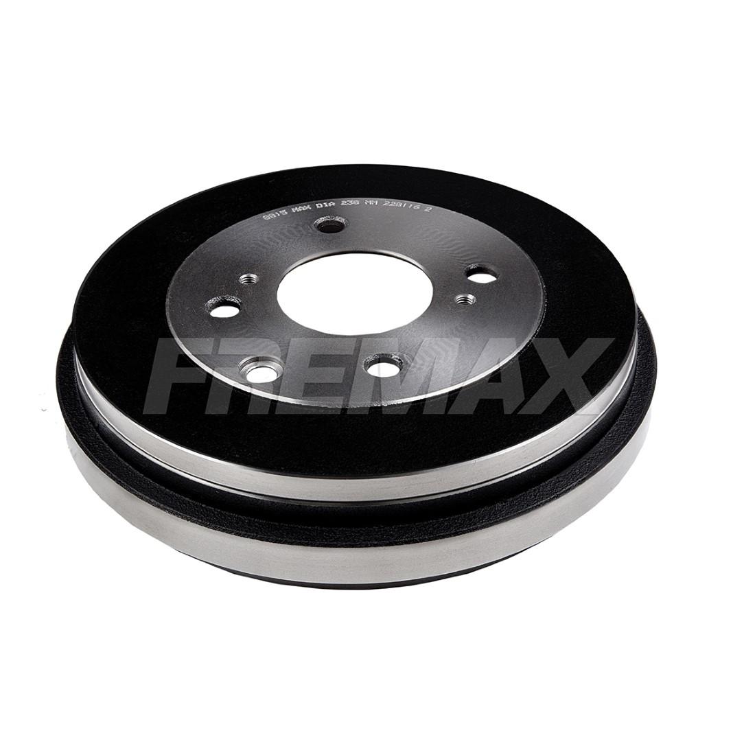 Tambor Freio Traseiro Nissan Grand Livina Sentra 2007 2013 Fremax Bd0015