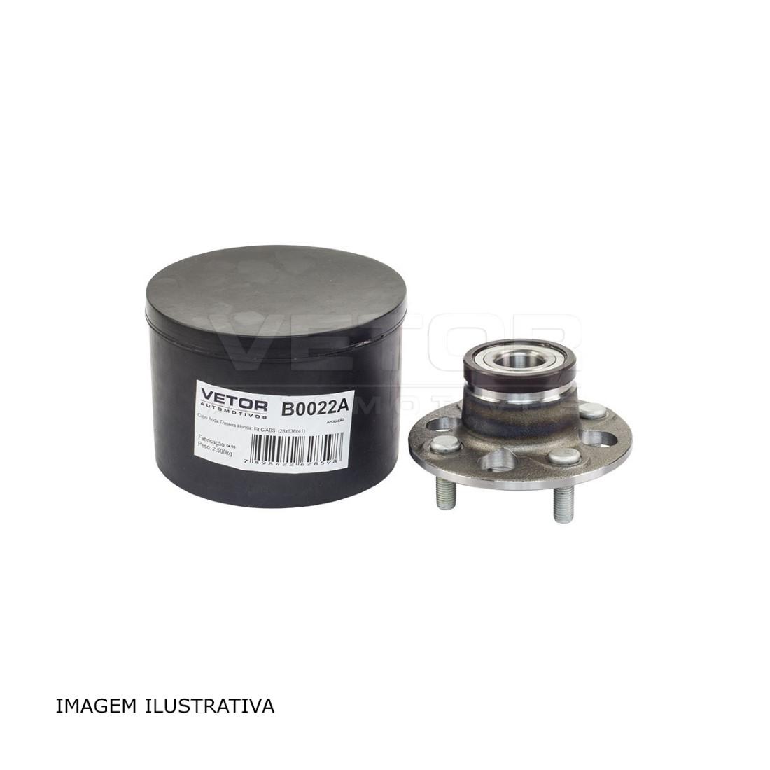 Cubo Roda Traseiro Honda Fit 2003/2008 Vetor B0022A