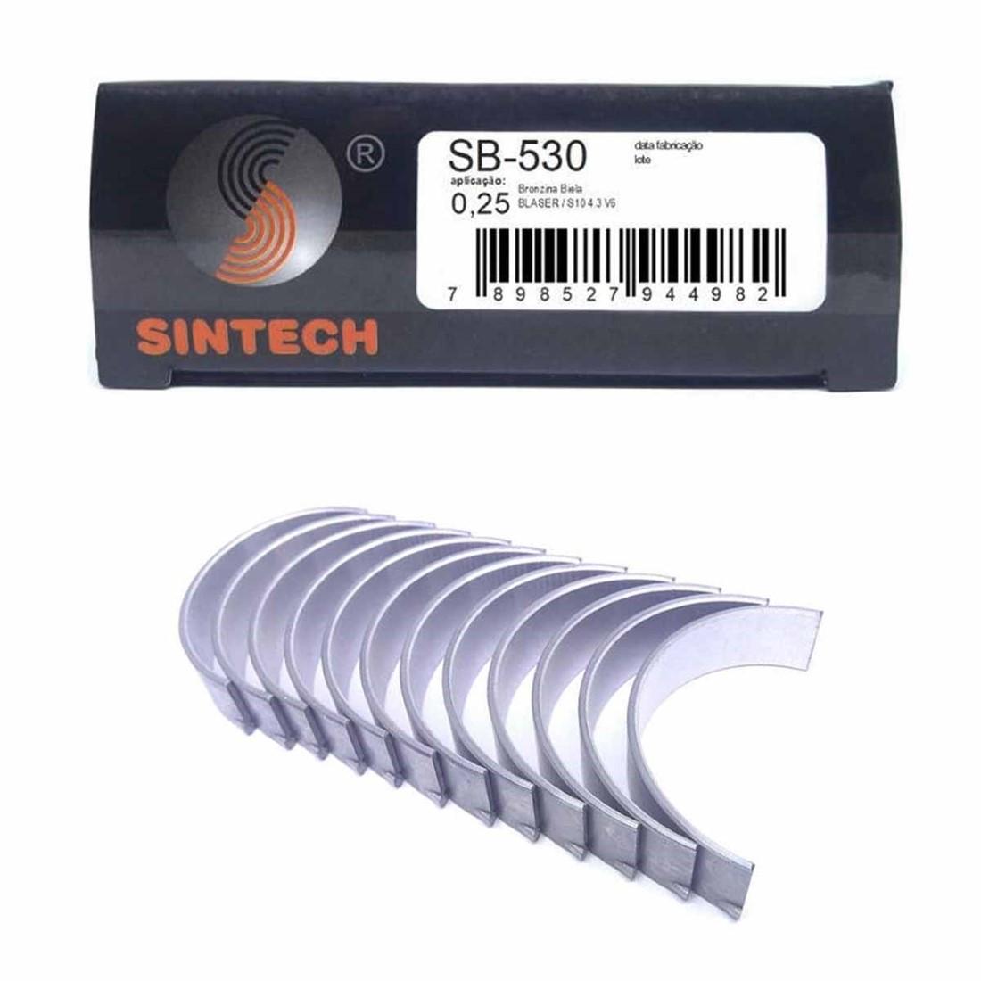 Bronzina Biela S10 Blazer 4.3 12V V6 1996/ Sintech Sb530/25