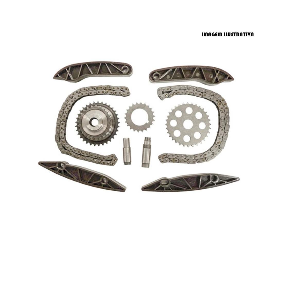 Kit Distribuicao Parcial Toyota Hilux 2.7 2009/ Cedraz Ok00153P