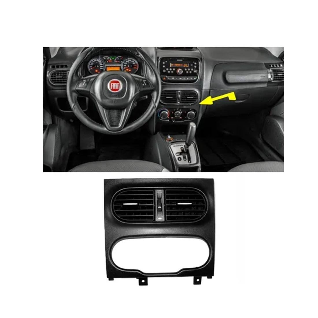Moldura Central Do Painel Palio Siena Strada Fiat 100249362