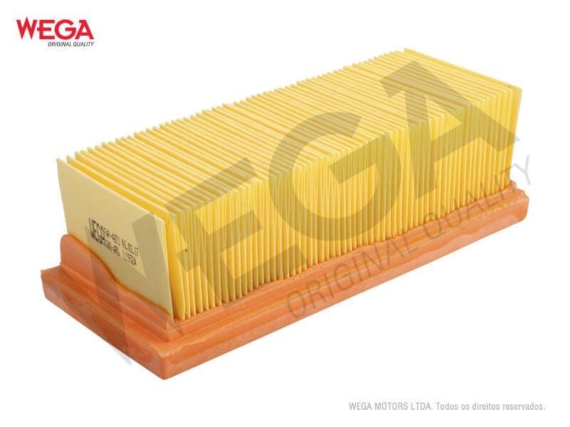 Filtro De Ar Peugeot 206 2001/06 Renault Clio Wega Fap4871