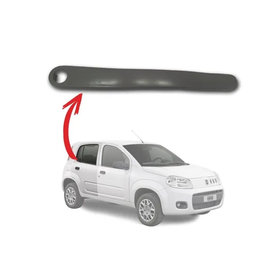 Moldura Puxador Porta Traseira Ld Uno 2011/ Fiat 100194343