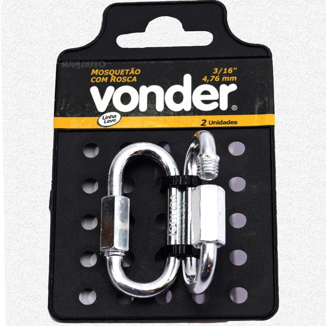 Mosquetao Vonder Ovd 3563316002