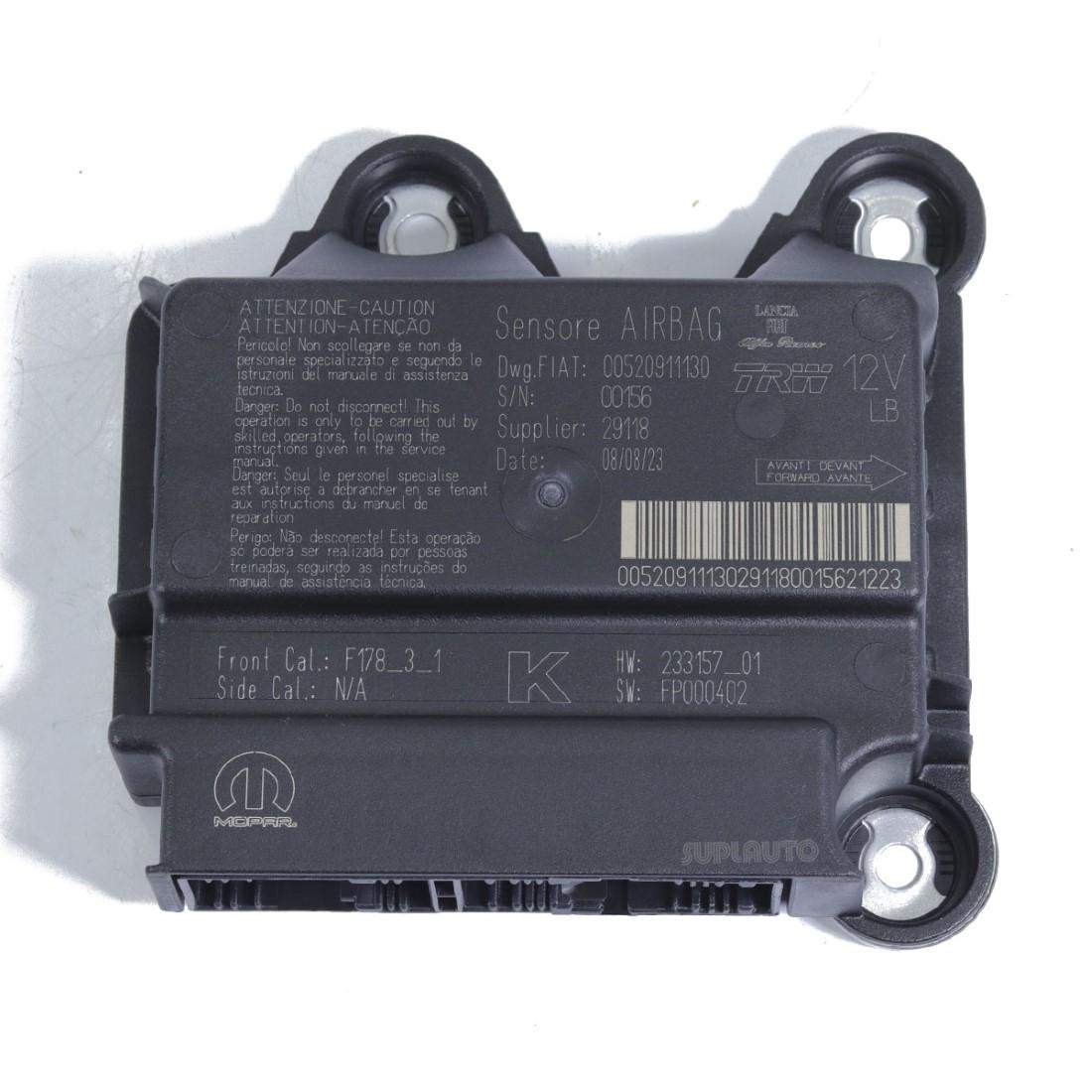 Modulo Central Airbag Strada 2014/ Fiat 52091113