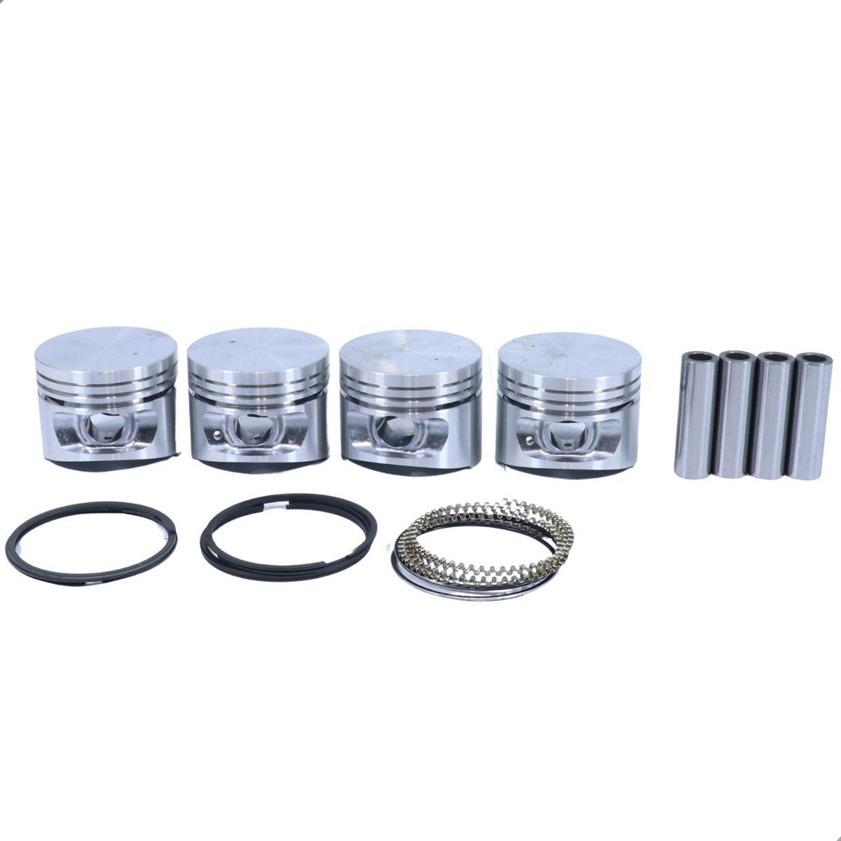 Pistao Fiesta Ka 1.0 Endura Gasolina 1.00 Metal Leve Metal Leve Spa9014/1