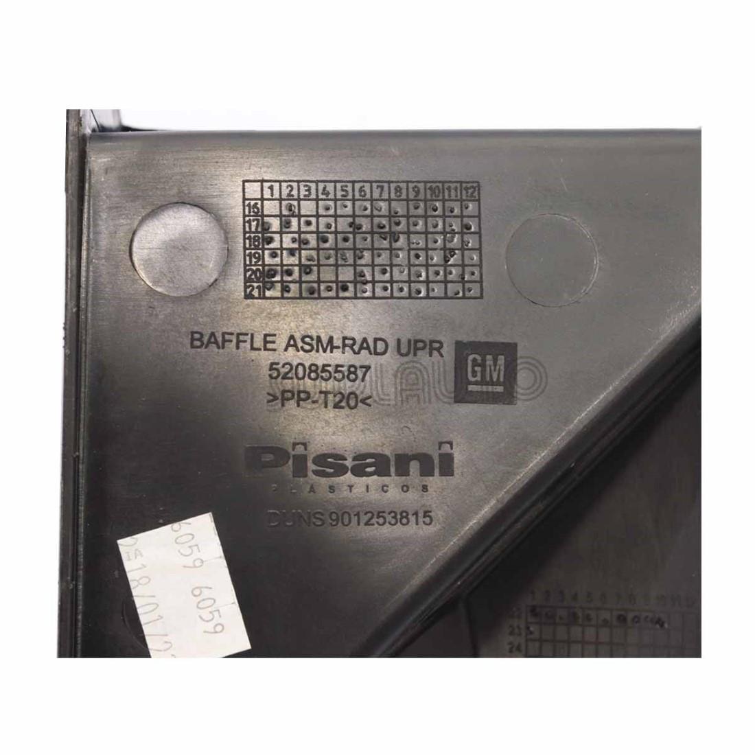 Defletor Superior Radiador Onix Prisma 2016/ Gm 52085587