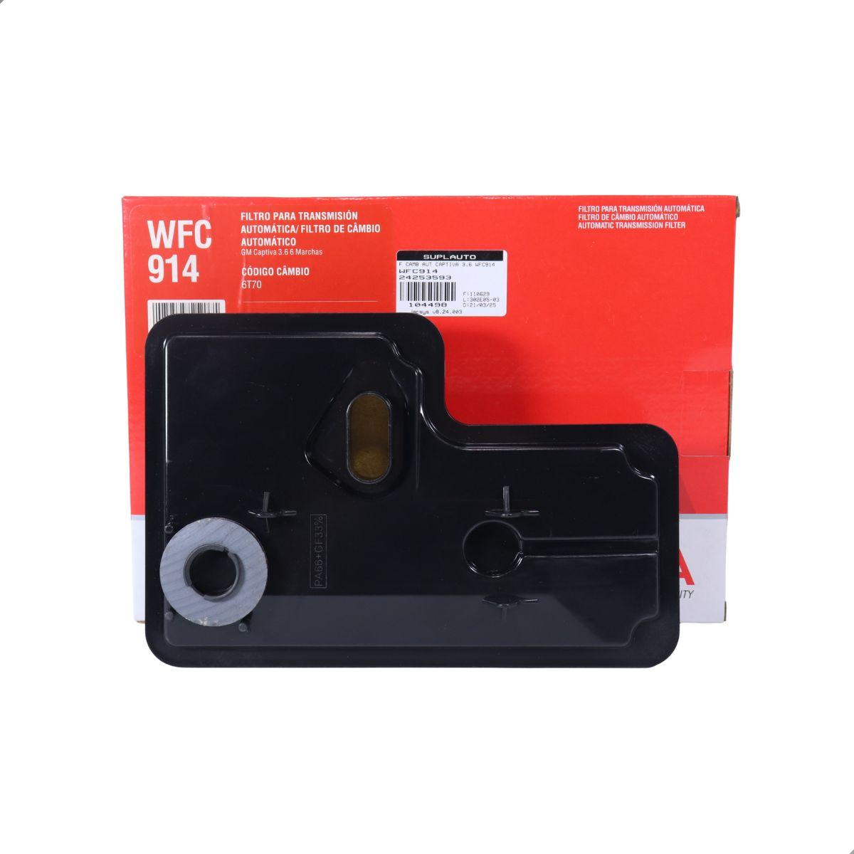 Filtro Cambio Automatico Ford Edge 3.5 Captiva Wega Wfc914