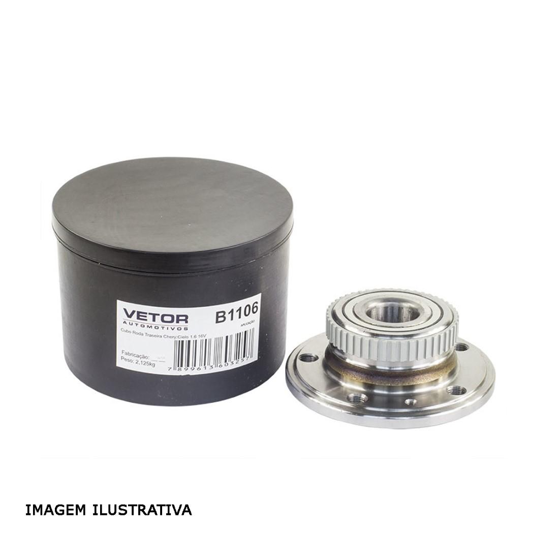 Cubo Roda Traseiro Chery Cielo 10/22 Vetor B1106