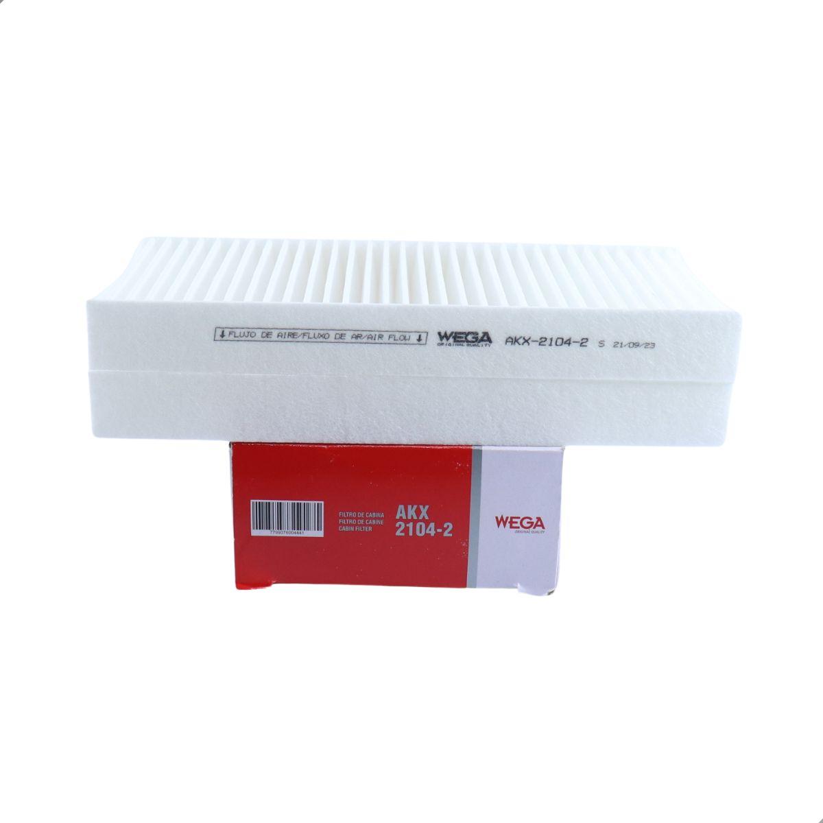 Filtro De Ar Condicionado Cerato 13 Cherokee 09 Wega Akx2104