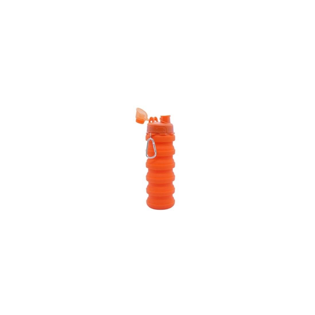 Garrafa Squeeze Silicone 500Ml Dobravel Western Fxh537