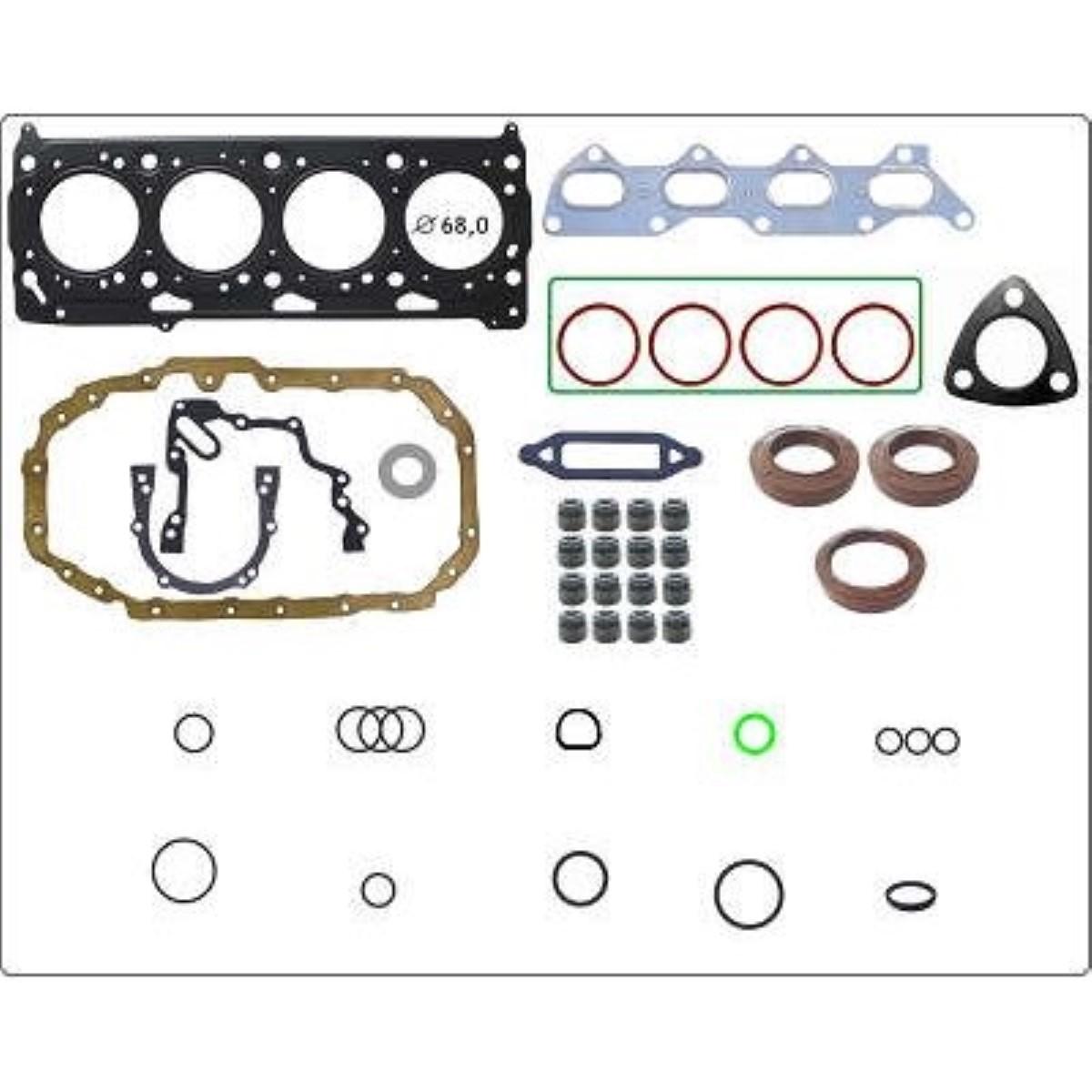 Jt Mot Gol Power 1.0 16V 1110105Mlr Gol 1.0 16V 02/ Flex