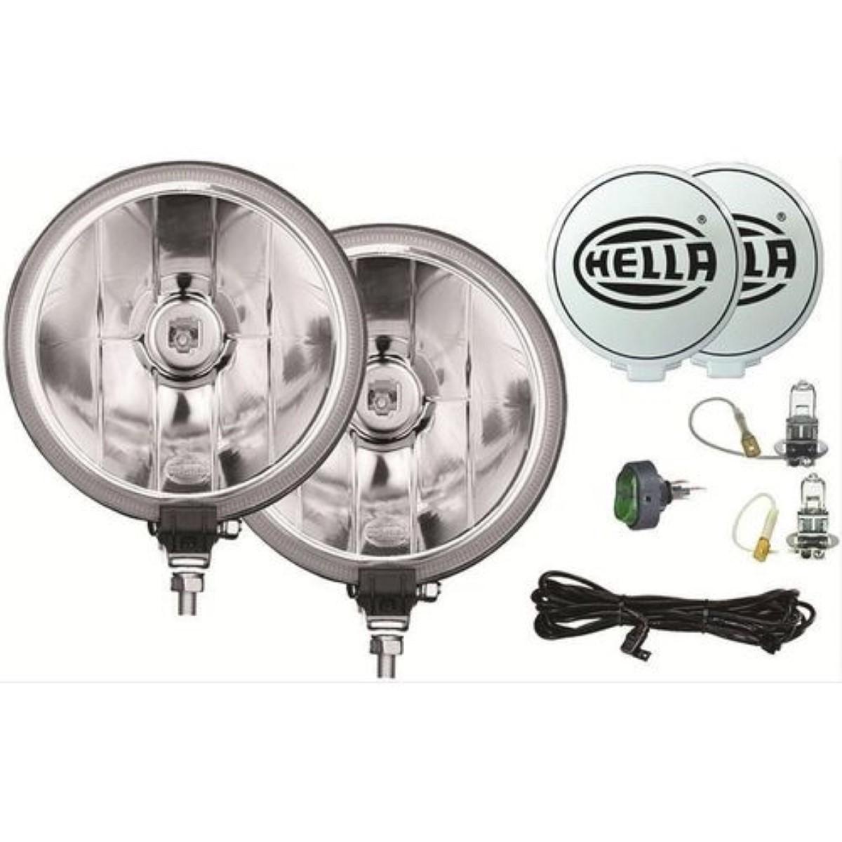 Farol Aux Off Road Hella 700Ff Kit 186Mm C/Lamp H3 12V 55W