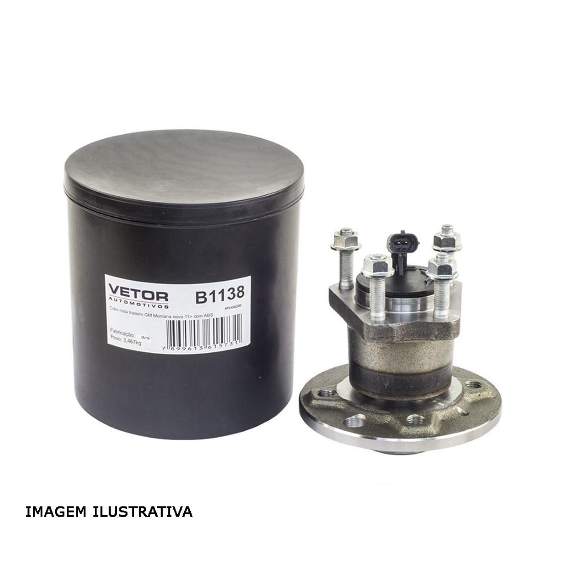 Cubo Roda Traseiro Montana 2011/2022 Vetor B1138