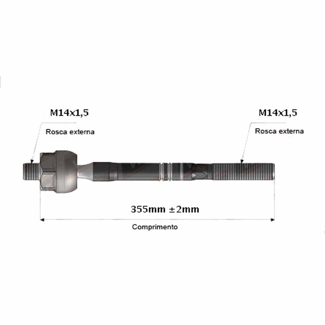 Axial Direcao Hidraulica Passat 1991 A 1997 Viemar 680057