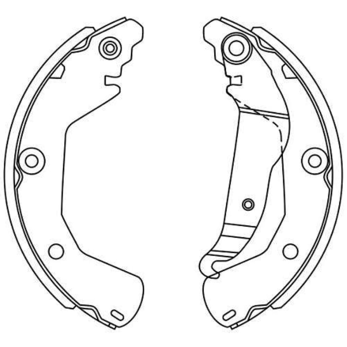Sapata Freio Gm Spin Lt Ltz Tracker 1.8 Willtec Sw965