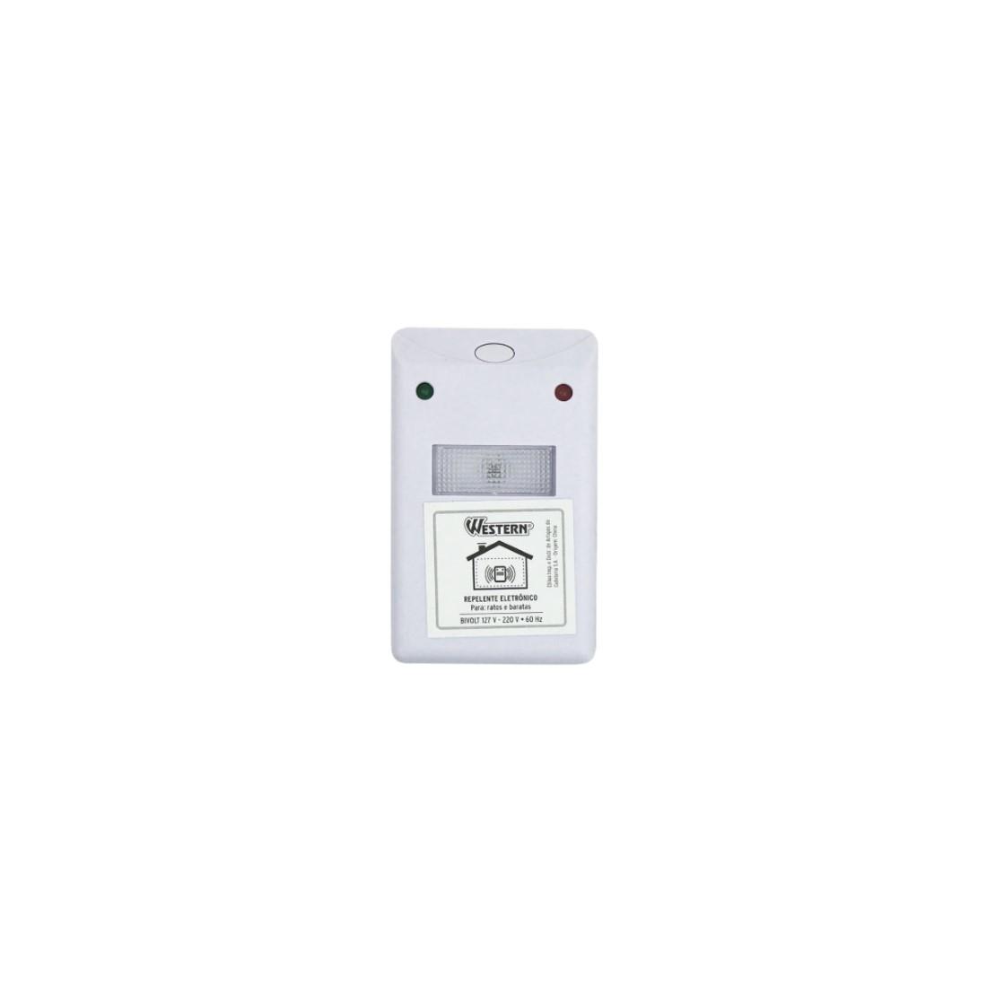 Repelente Eletronico Bivolt Baratas E Ratos Western Rep1