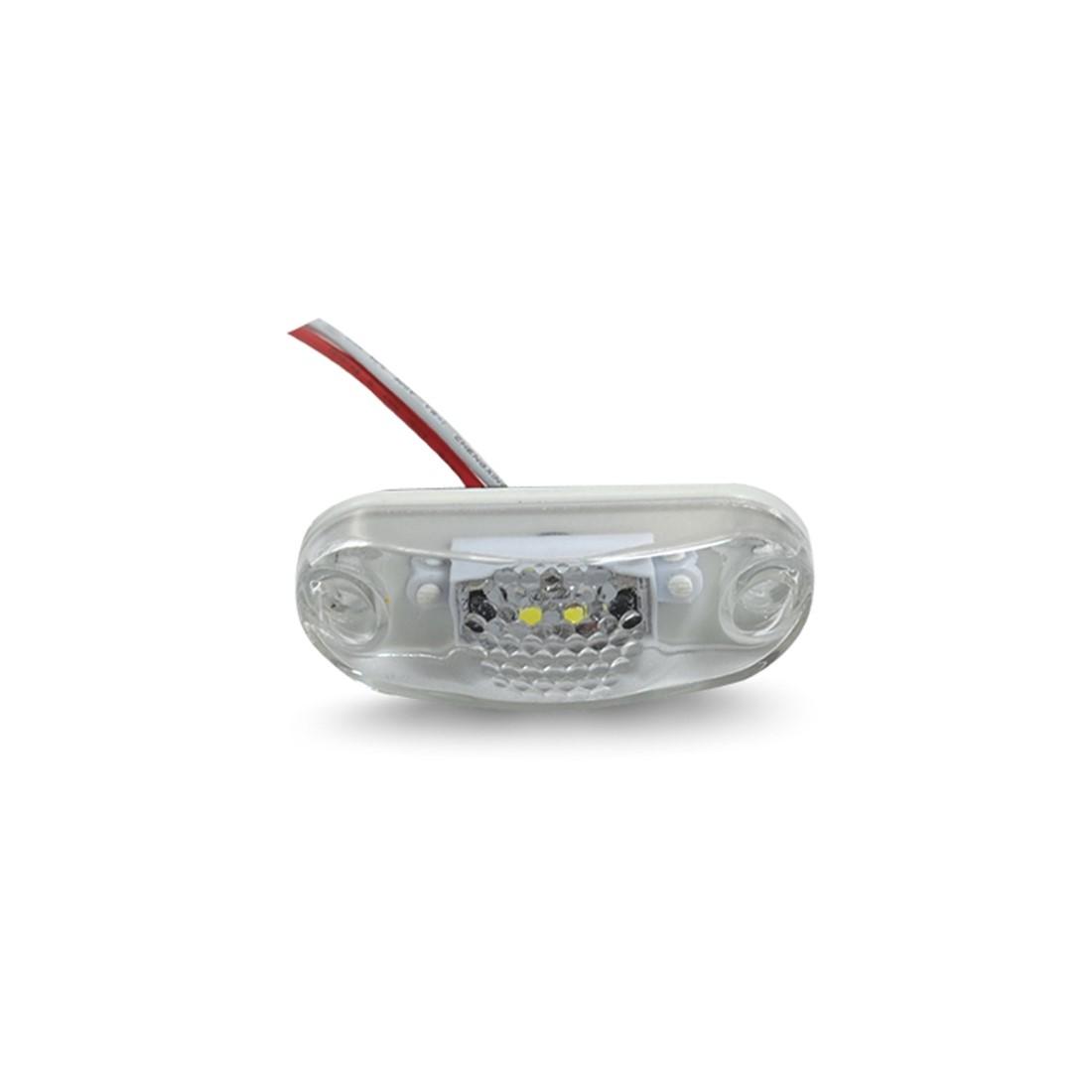 Lanterna Delimitadora Led Cristal Onibus Pradolux Pl13340062