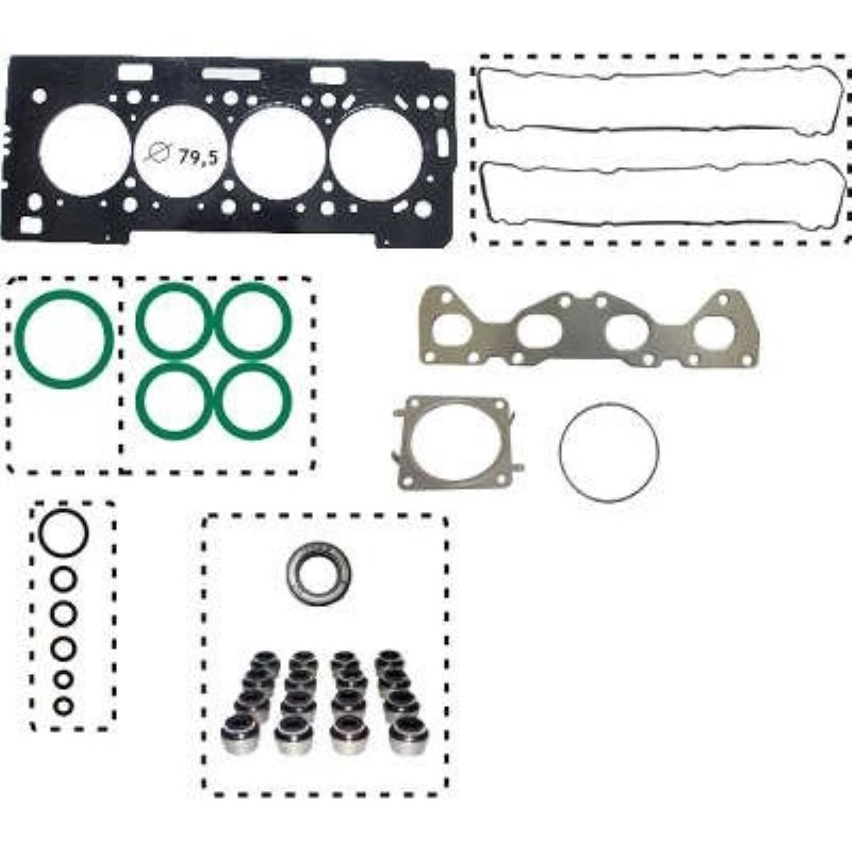 Junta Retifica Peugeot 206 307 Partner Citroen C3 Picassi 1.6 Bastos 1512134Ml