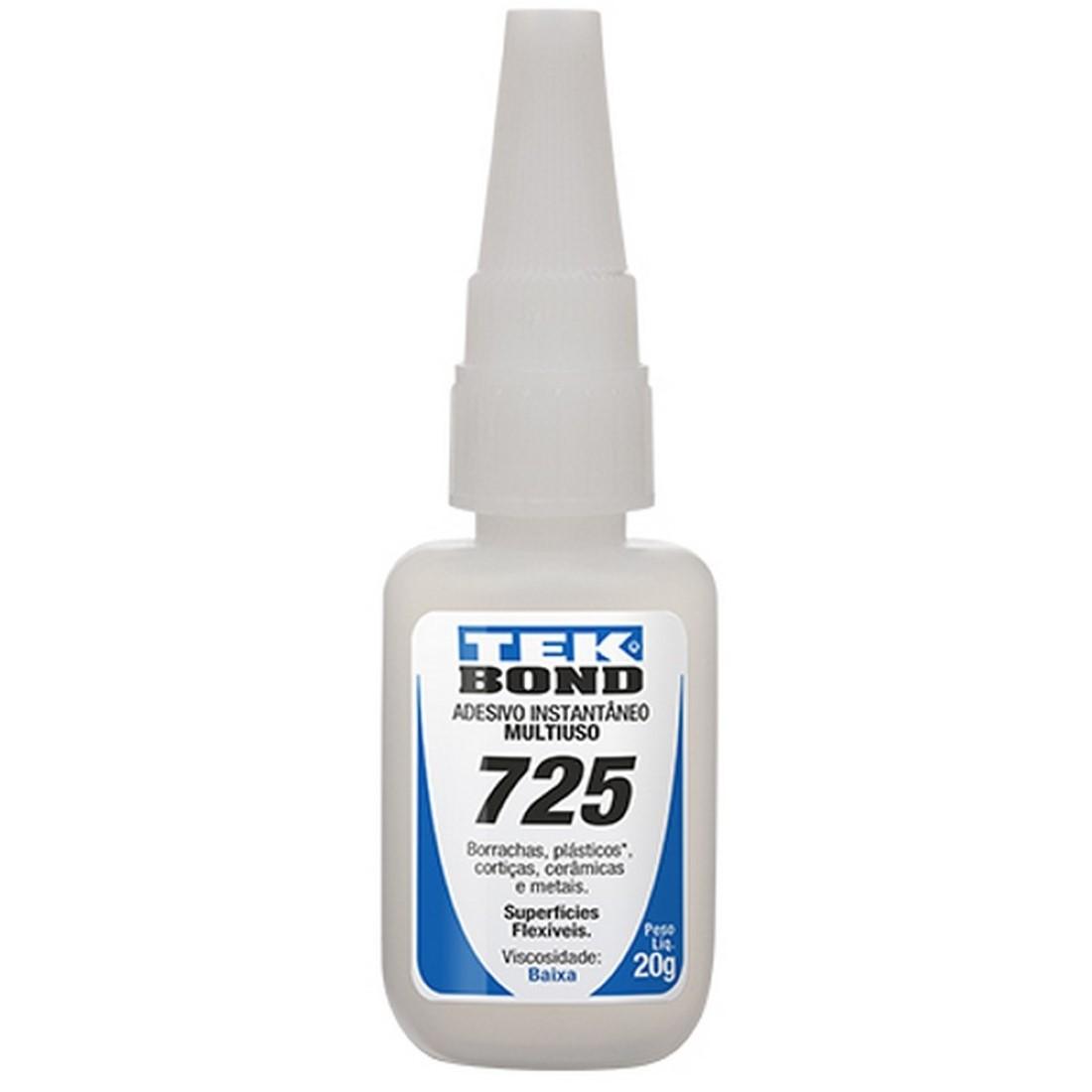 Cola Instantanea Baixa Viscosidade 20G Tekbond 20521002804
