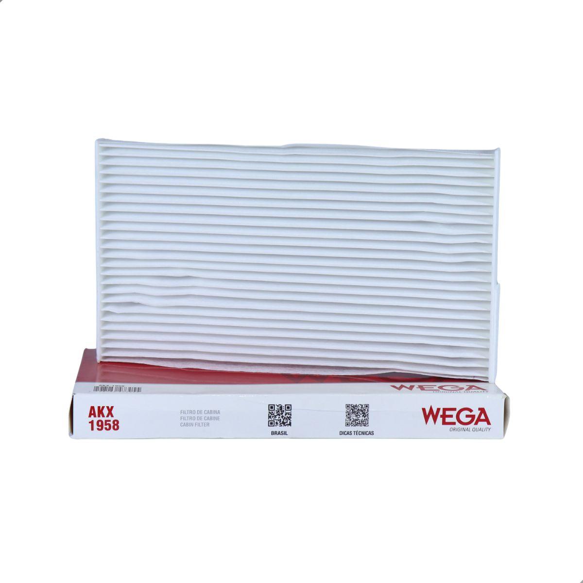 Filtro De Ar Condicionado Sentra 14 2.0 16V Wega Akx1958