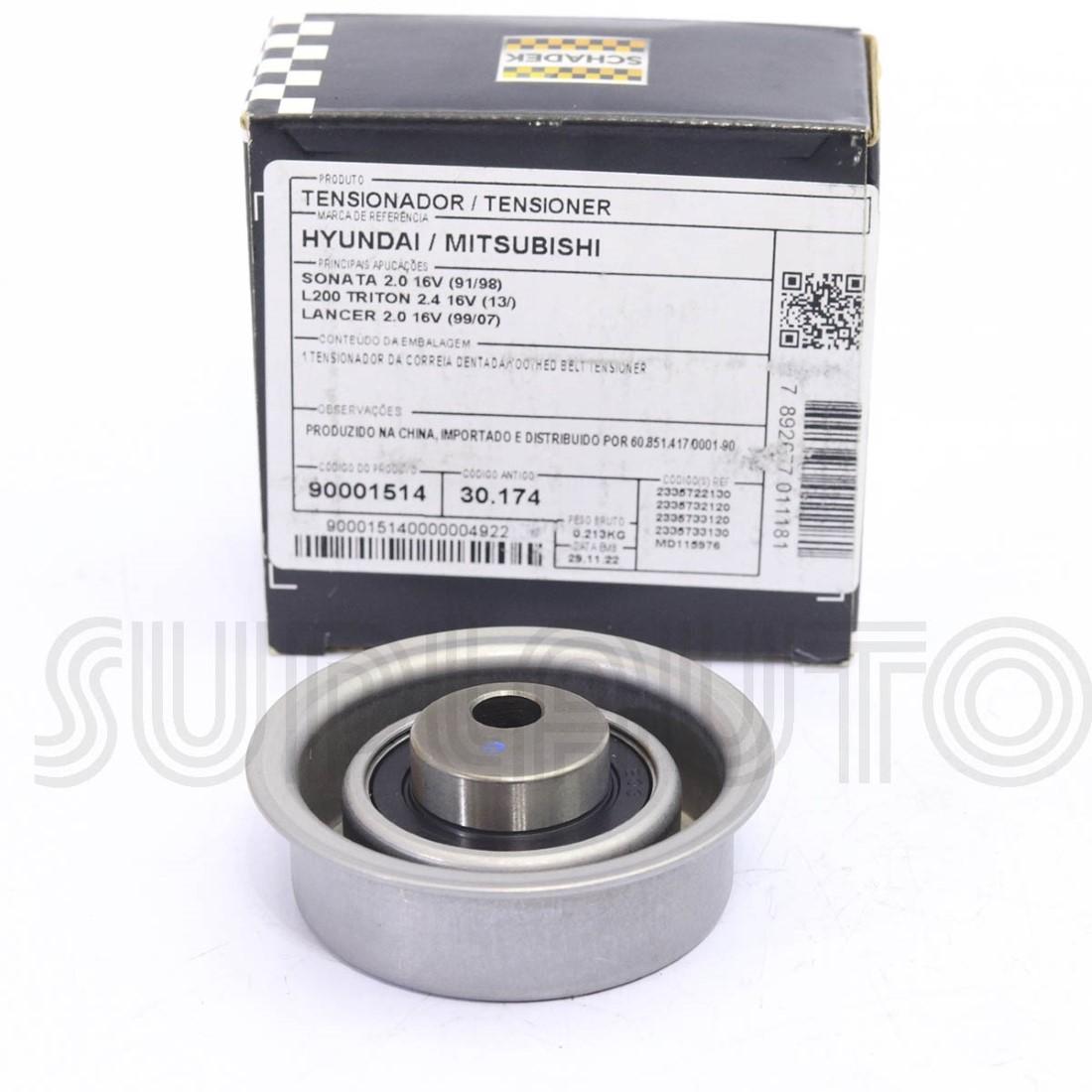 Tensor Correia Dentada Sonata 2.0 1991/1998 Schadek 90001514