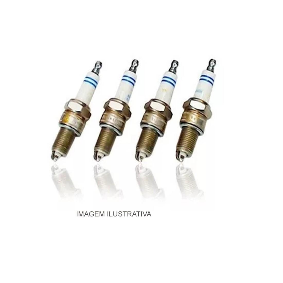 Jogo De Vela Uno Sp16 Uno 1989/1992 Vw Gol 1980 Bosch Sp16