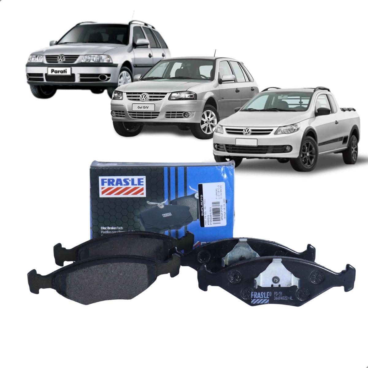 Pastilha De Freio Gol Parati 2000/ Dianteiro Fras-Le Pd51