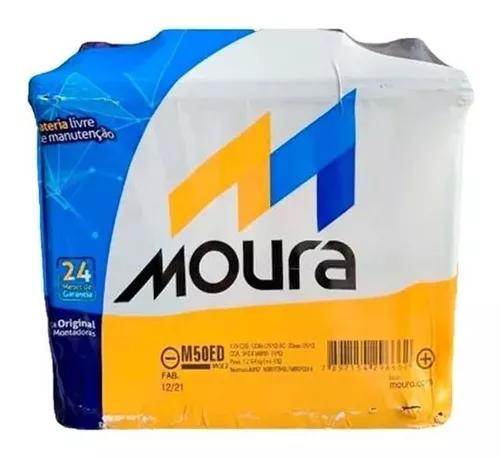 Bateria Moura 50A Caixa Alta M50Ed
