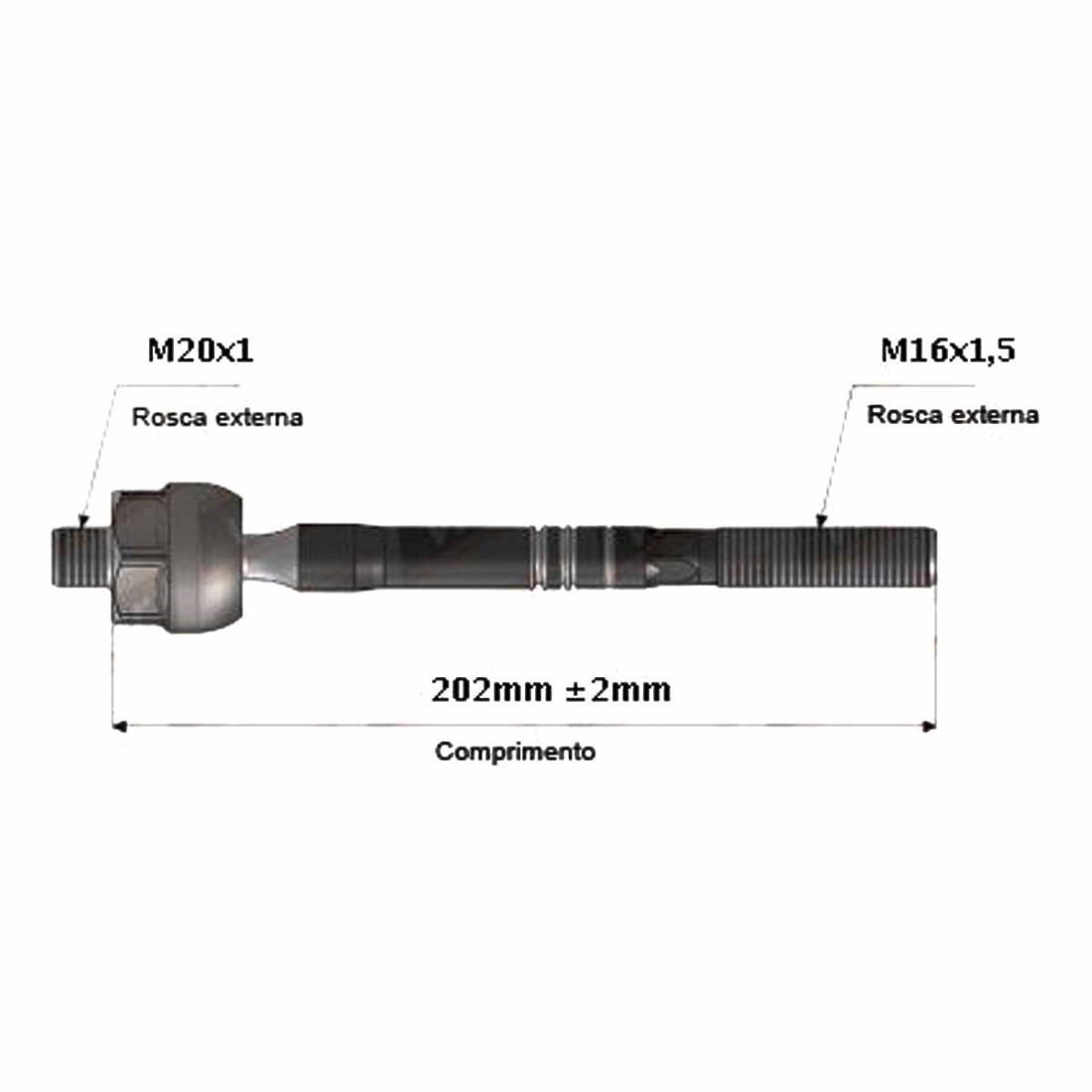 Axial Direcao Nissan Frontier 2005 A 2007 Viemar 680471