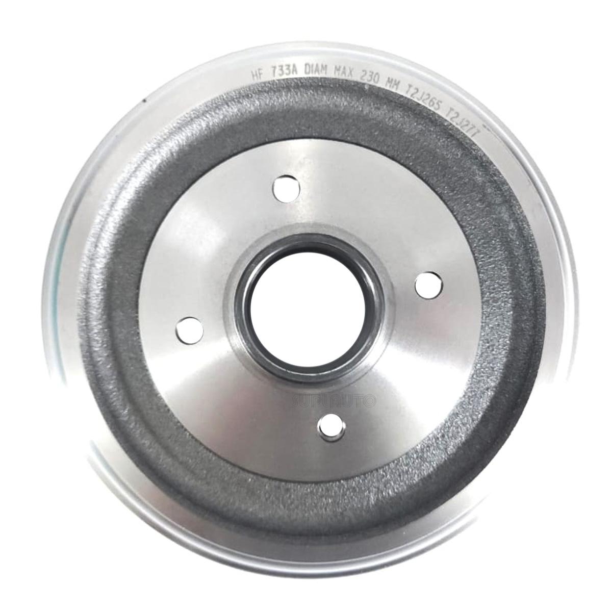 Tambor Freio Traseiro C3 Aircross Ds3 Hipper Freios Hf733A